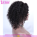 Brésilien afro kinky curl pleine dentelle perruques non transformés bouclés afro perruques pour les femmes noires